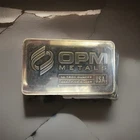 OPM Metals 10x 1 oz .999 Silver Bars Bullion Lot, Total 10 oz, Fine Silver Bar