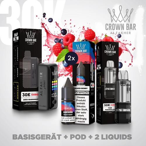 Al Fakher 30K Cubic Big Puff E-Zigarette Vape E-Shisha 20mg Nikotin Pod System - Bild 43 von 53