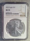 2022 BU American Silver Eagle NGC MS70 (180)
