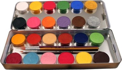 EULENSPIEGEL PROFI AQUA LIQUID TRUCCO HALLOWEEN LIQUIDO MARRONE 5ml
