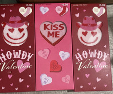 Valentine  s Day Crew Socks, One Size, 3 pair