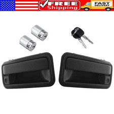 Exterior Door Handle W Lock Cylinder For Chevrolet C1500 Gmc K1500 88-94 Front Exterior Door Handle W Lock Cylinder For Chevrolet C1500 Gmc K1500 88-94 Front