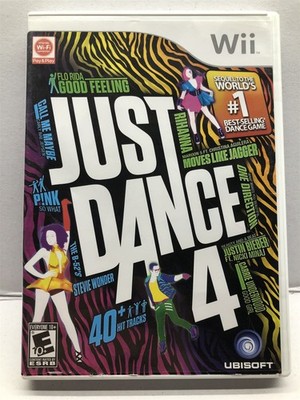 Just Dance 4 (Nintendo Wii) - Clean & Tested Working - Free Shipping