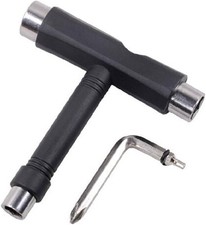 All in One Skate T/Y Tool Skateboard Tool, Multi-Function and Portable Skate Too