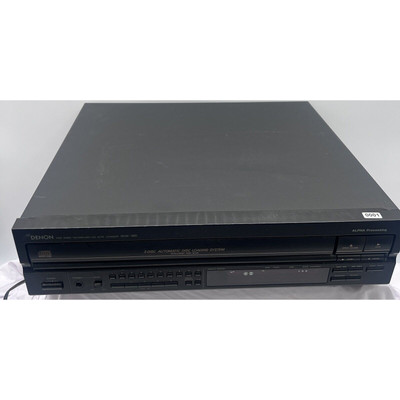 Classic Denon DCM-460 HiFi 5-Disc CD Changer Carousel No Remote Please Read!!!