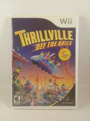 Thrillville Off the Rails Nintendo Wii Complete