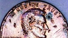 1982 P. Lincoln Memorial Cent /Penny /Small Date/ Mint Error /Stuck in Collar — photo 4
