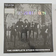 The Zombies Complete Studio Recordings 5LP Box Set 180 Gram Vinyl RNRHOF 2019