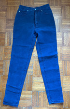 Vintage Guess Straight Leg Women's Sz. 30 Mom Jeans Dark High Waisted Orig. Tags