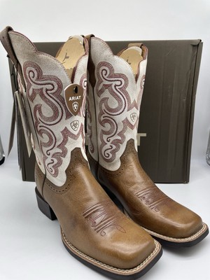 Ariat W Quick Draw Width B Medium Wide Square Toe Size 6.5