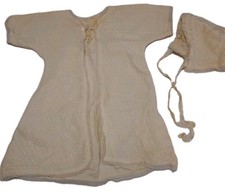 Vintage Baby Robe And Bonnet