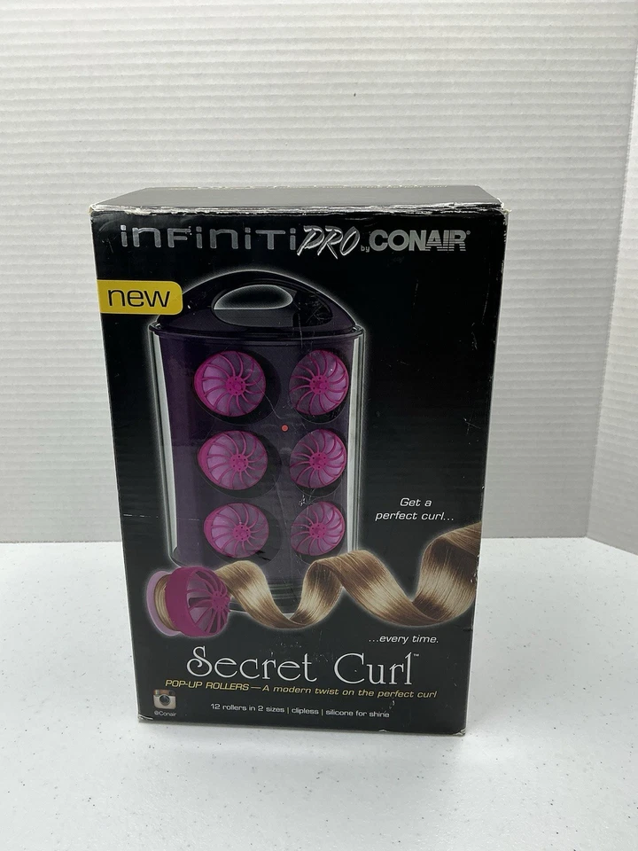 Ролики Conair Infiniti Pro Secret Curl 12 всплывающих кнопок как показано по телевизору - Изображение 3 из 4