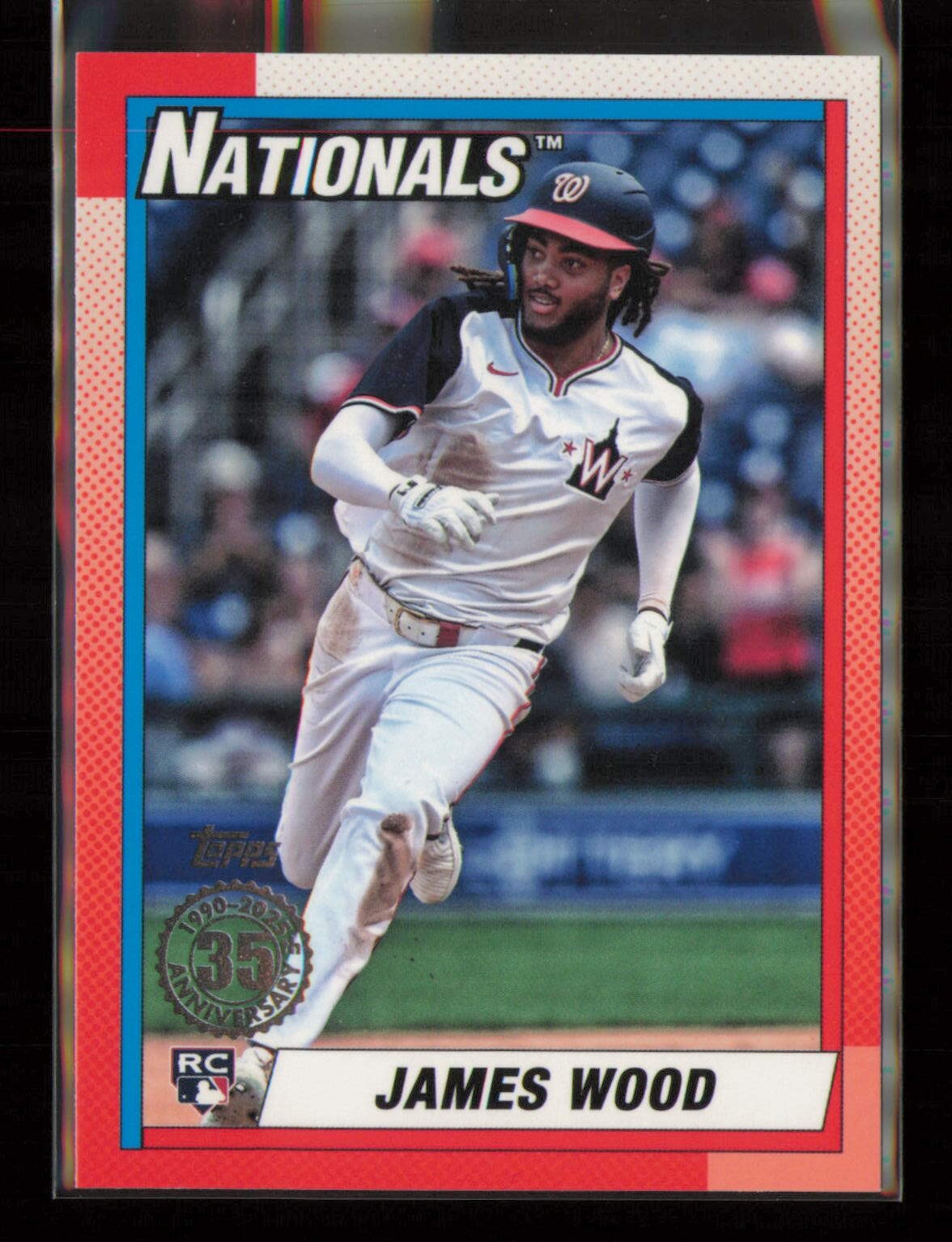 2025 Topps Series 2 - 1990 Topps #90B2-47 James Wood (RC) FREESHIP