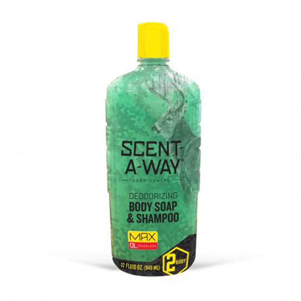 Scent A Way MAX Liquid Body Soap And Shampoo Hydrating Skin And Hair Care 32 Oz