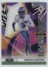 2023 Panini Illusions Illusionists Emerald Jordan Addison #16 Rookie RC