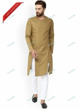 Mens Kurta Traditional Kurta New Wear Mens Kurta Handmade Cotton Fancy Kurta