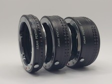Asahi Pentax Extension Tube Ring Set No. 1, 2, 3 for K mount, listed from Japan