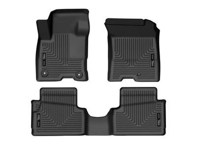 #ad Husky Weatherbeater Floor Liners Fit 22 26 Ford Maverick Front 2nd Row 3pc Black $127.49