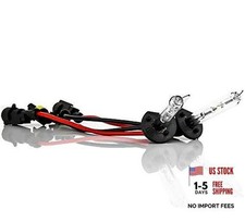 H1 6000k Hid Xenon Bulb X 1 Pair Ultra White