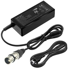 12V XLR 4 Pin Female AC DC Adapter For Sony AC-500 AC-550 AC-500CE Power Supply
