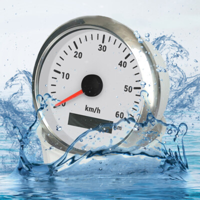 Motorcycle Speedometer Digital LED LCD Odometer Universal