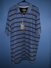 men  s chaps easy care polo blue shirt xxl