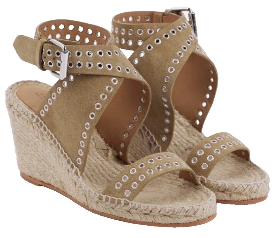 Parte superior de cuero con cuña Isabel Marant Heels para Mujer