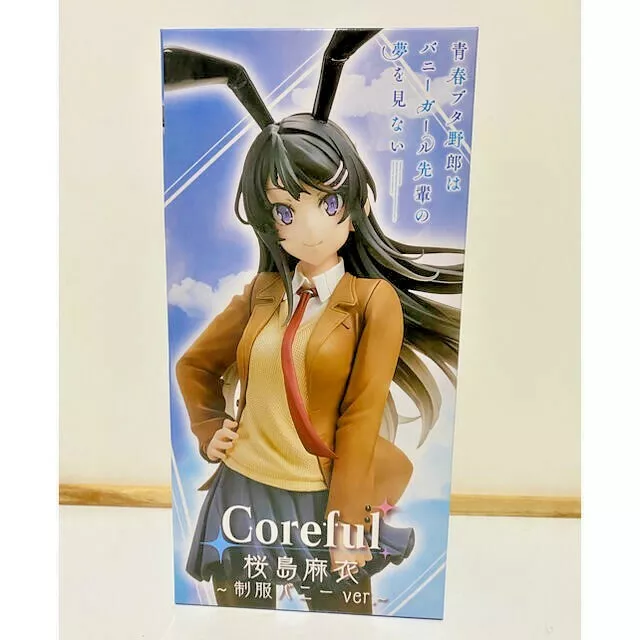 Seishun Buta Yarou wa Bunny Girl Senpai no Yume wo Minai - Sakurajima Mai -  Coreful Figure - Uniform Bunny Ver. - Red Dot Commerce