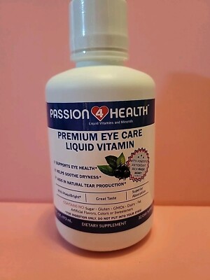 Passion 4 Health Liquid Eye Vitamins - & Premium Eye Health 16oz