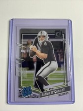 2023 Panini Donruss Clearly Aidan O’Connell #51 Rated Rookie Base Set Raiders RC