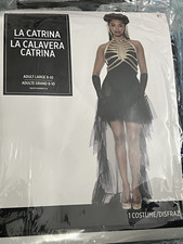 Disfraz Día de Muertos Adulto Día de los Muertos Halloween Grande la Catrina