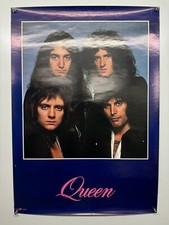 Queen Freddie Mercury Poster Orig Warner Pioneer Corporation Promo Circa Mid 70s