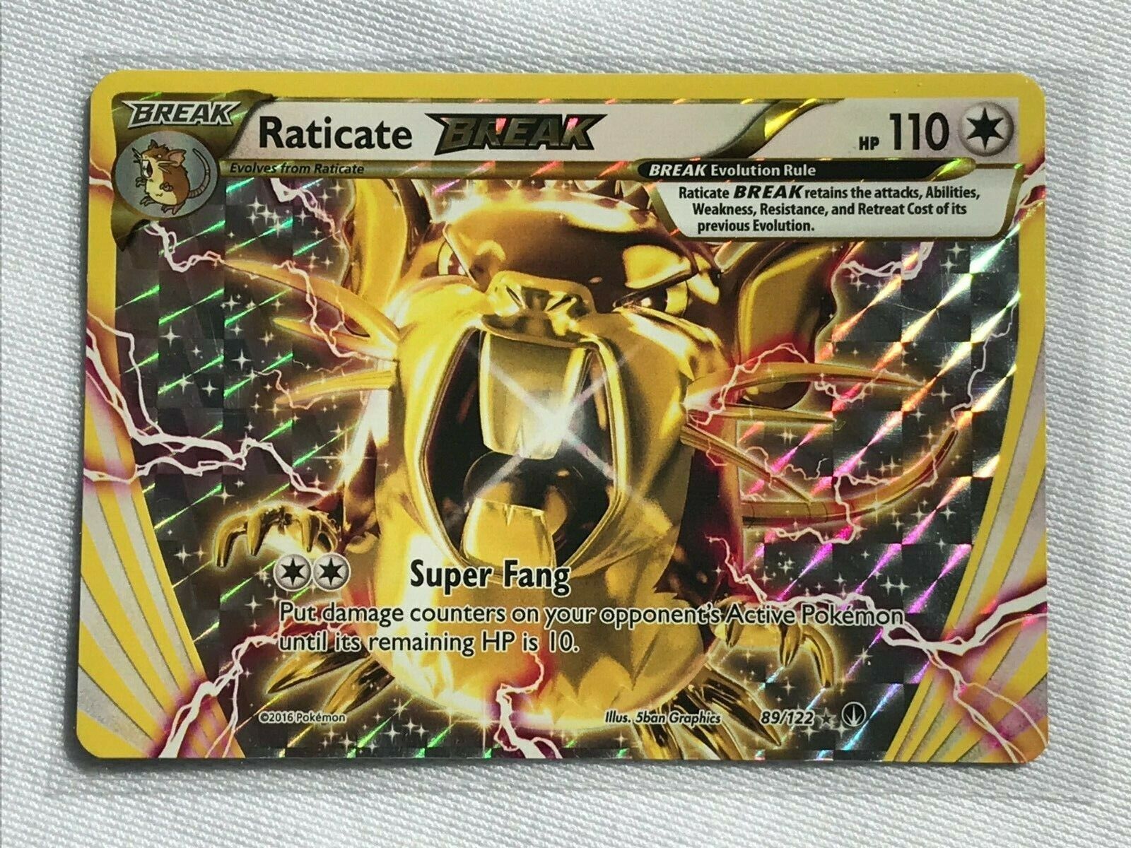 Rogue Rodents 1: Raticate BREAK/Nihilego GX