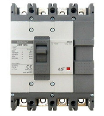 LS Electric ABS104c 4P 125AF Molded Case Circuit Breaker MCCB ABS