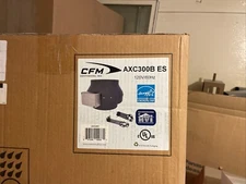 Continental Fan Manufacturing CFM AXC300AB ES 970-CFM 12" In-Line Duct Fan