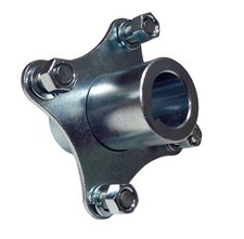 Rear Wheel Hub 1" Bore  Galvanized 3-1/2" Bolt Circle Go Kart Drift Trike