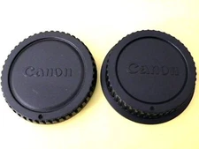 Camera SLRs Body Cap + Rear Lens Cap for Cannon DSLR EOS Mount