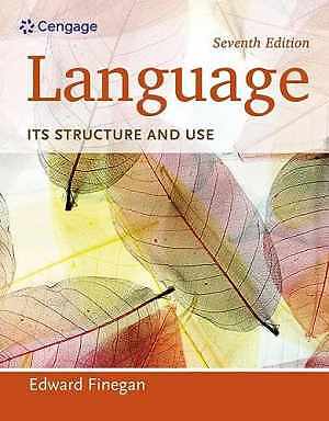 Language: Its Structure and Use - Paperback, by Finegan Edward - Acceptable n