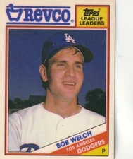 FREE SHIPPING-MINT-1988 Topps Revco League Leaders  Bob Welch #15 DODGERS