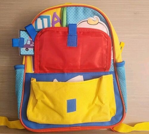 12" Cocomelon JJ's Playtime Interactive Backpack Boys, Girls Schoolbag Padded - Picture 3 of 10