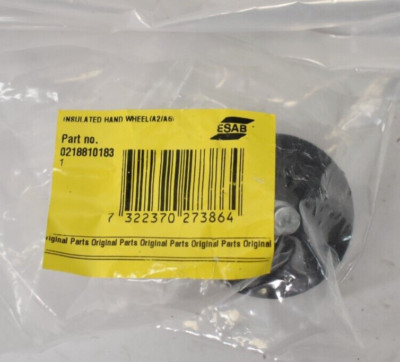 Esab Insulated Hand Wheel A2/A6 0218810183 Replacement Part Multitrac Tool