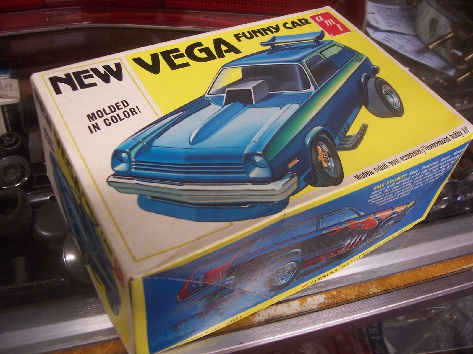 VINTAGE FUNNY CAR MODEL KITS