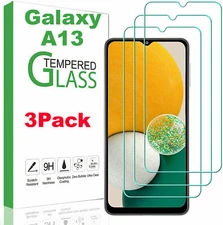 3-Pack For Samsung Galaxy A13 5G 2022 Clear HD Tempered Glass Screen Protector