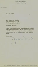 RARE! “Boy Wonder of the Drug Store industry" Justin Whitlock Dart Sr Signed TLS