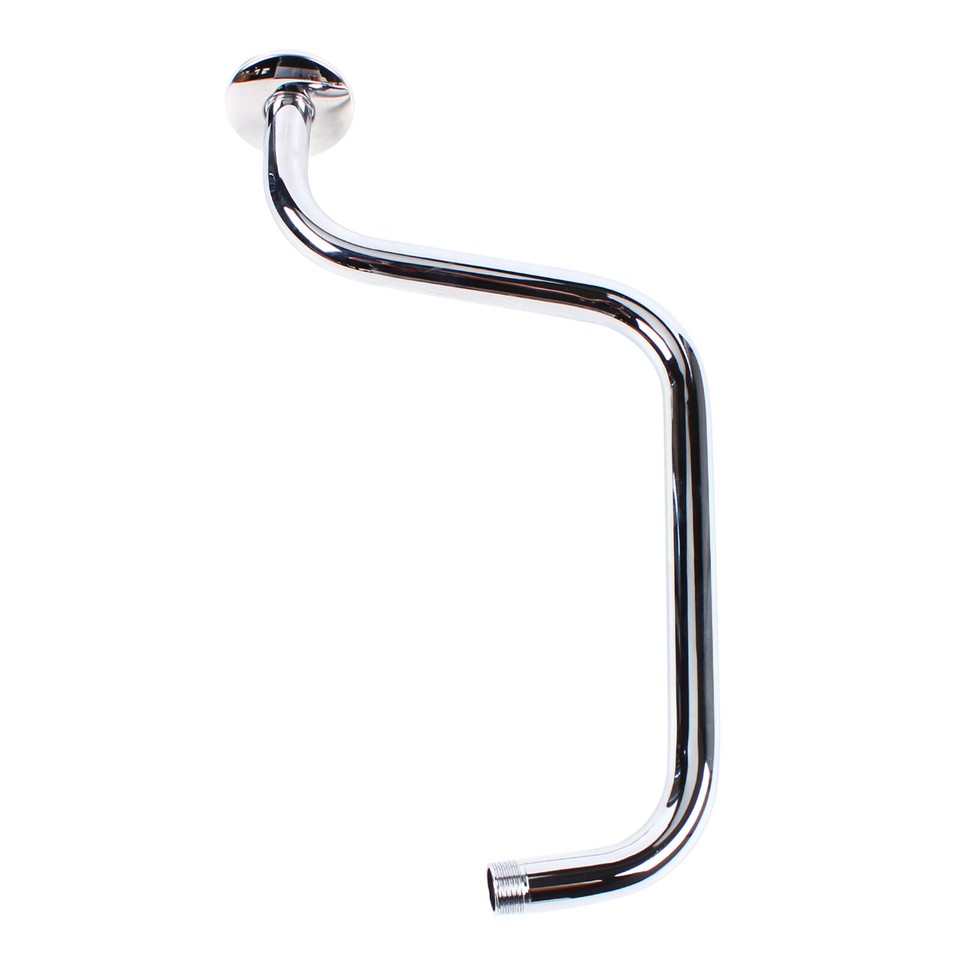 13" Rain Shower Head Extension Arm Pipe WallMounted Stainless Steel