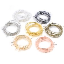 20-40mm Hoop Earrings Hooks For Jewellery Making Blanks Clasps Wire Findings UK