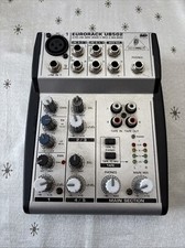 Behringer EURORACK UB502 Mixer No Power Cord Untested For Parts