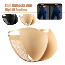 Women Padded Buttock Shapewear Underwear Briefs Knickers Bum Lift Enhancer Pants
