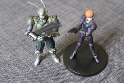 GASHAPON - APPLESEED - MASAMUNE SHIROW - DEUNAN KNUTE - BRIAREOS - KONVOLUT - SEHR GUTER ZUSTAND