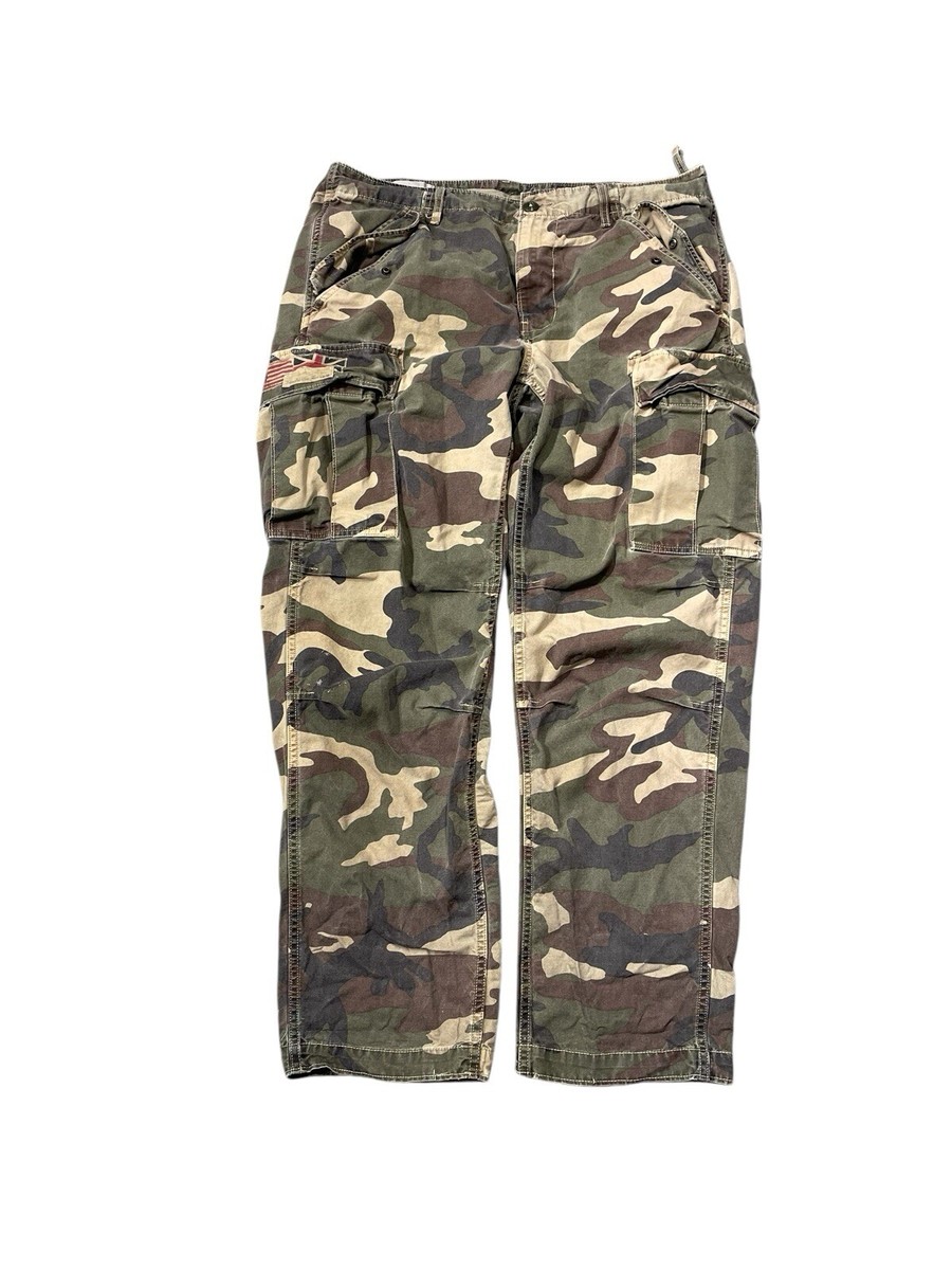 Denim & Supply Ralph Lauren Field Cargo Pants Camo Military